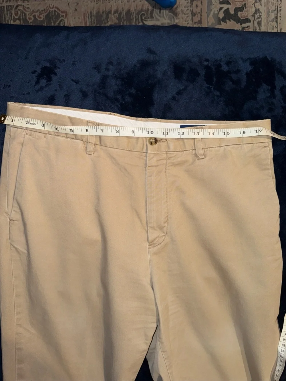 polo ralph lauren khaki pants stretch classic fit 34/34 Chino Pants